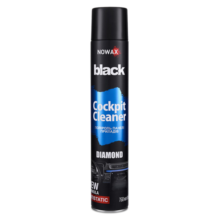 Поліроль для панелі приладів Nowax Cockpit Cleaner Spray Diamond, 750мл