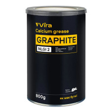 Змазка Vira пластична графітна чорна 800г