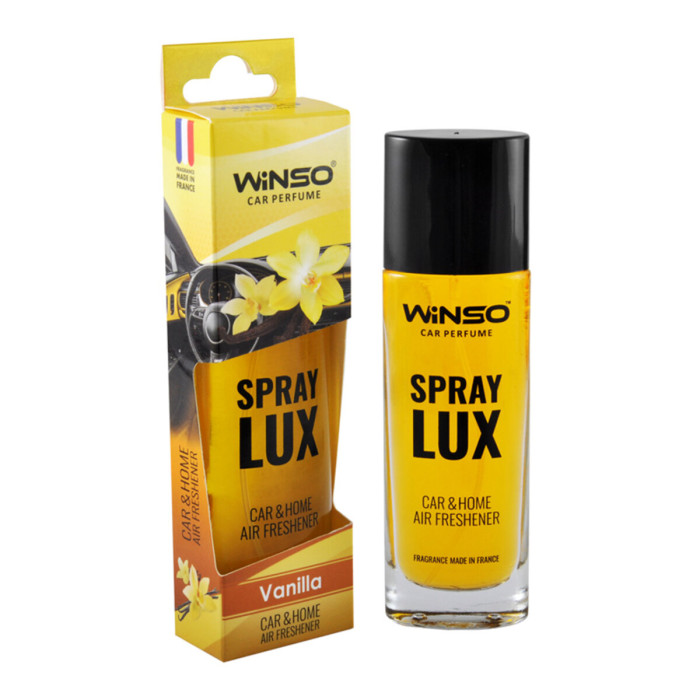 Ароматизатор Winso Spray Lux Vanilla, 55мл у вигляді спрею