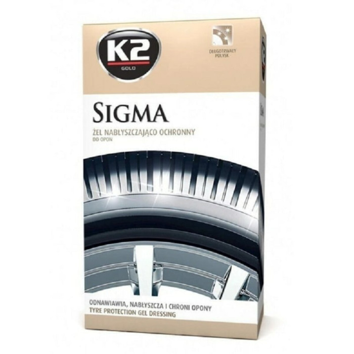 Засіб для полірування та догляду за шинами K2 Sigma 500мл