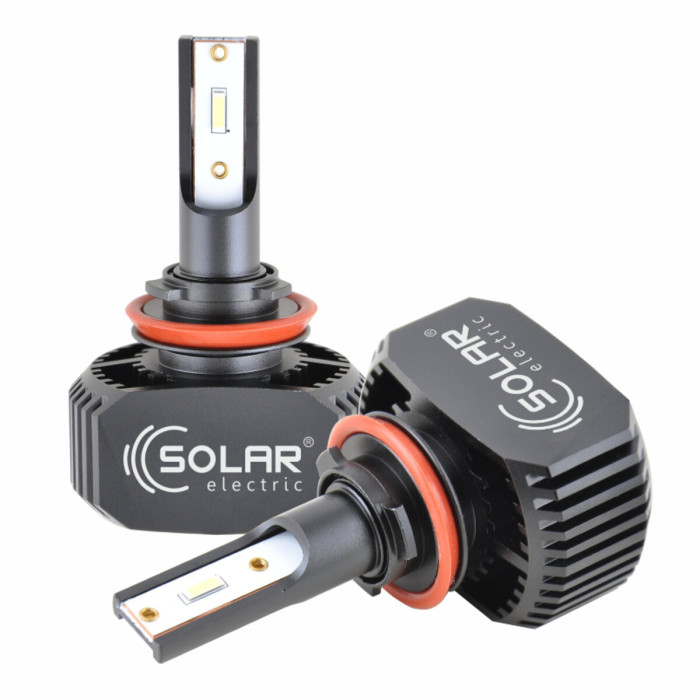 Автолампа Solar LED H11 12/24V 6000K 5000Lm 40W CSP1860 2шт