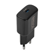 Мережевий зарядний пристрій Brevia ePower PD25W USB-C чорний