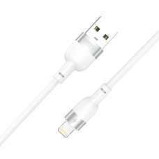 Кабель Brevia USB to Lightning 2,4А 1,2м, білий box (52120WULC1)