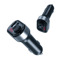 FM-трансмітер XO BCC10 Smart Bluetooth+MP3 чорний