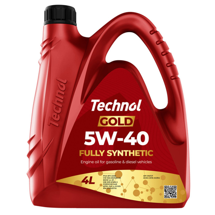 Моторне масло Technol Gold 5W-40 4л