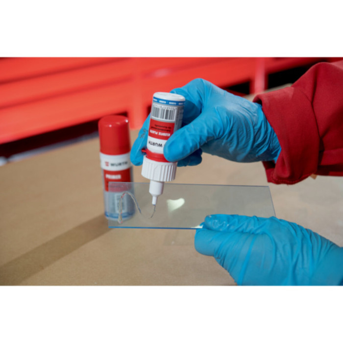 Суперклей Wurth Klebfix Plastobond 20г