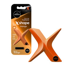 Ароматизатор на дефлектор Aroma Car X Shape 10г - Mango сухий