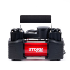 Компресор автомобільний Storm Bi-Power 10Атм 85л/хв 360Вт двоциліндровий