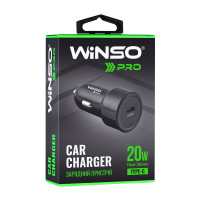 Автомобільний зарядний пристрій Winso Pro PD20W USB-C