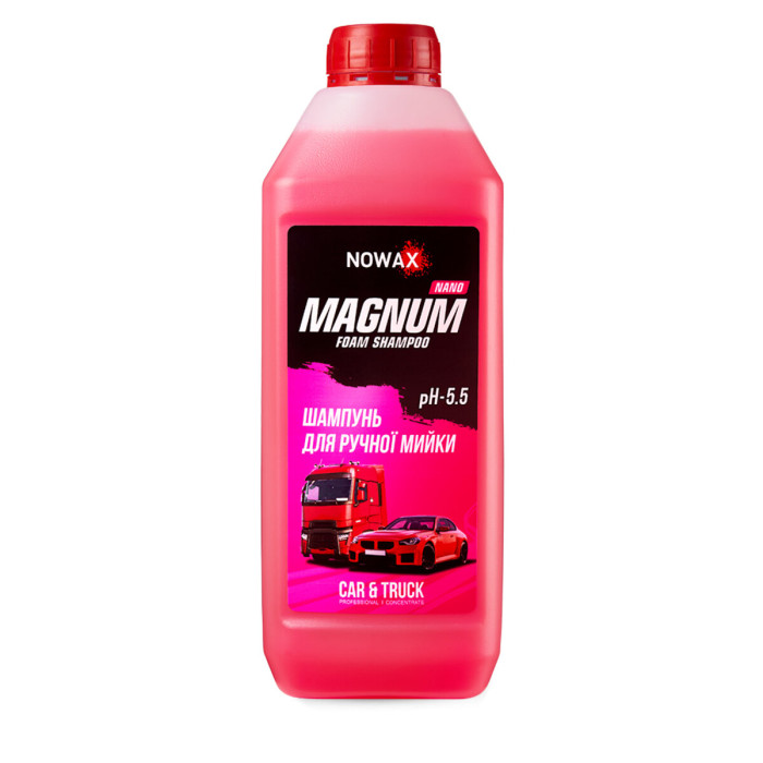 Шампунь Nowax Magnum Nano Foam Shampoo концентрат для ручної мийки 1л