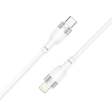 Кабель Brevia Type-C to Lightning 30W 1,2м, білий box (52120WCLC1)