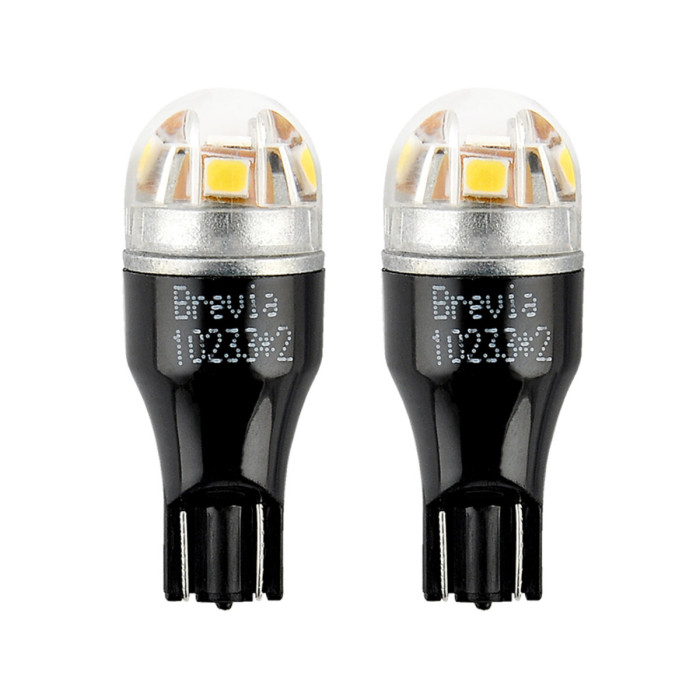 Автолампа Brevia S-Power LED W16W 210Lm 5x2835SMD 12/24V CANbus, 2шт