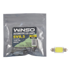 Автолампа Winso LED 12V COB SV8.5 T11x39, 10шт 127210