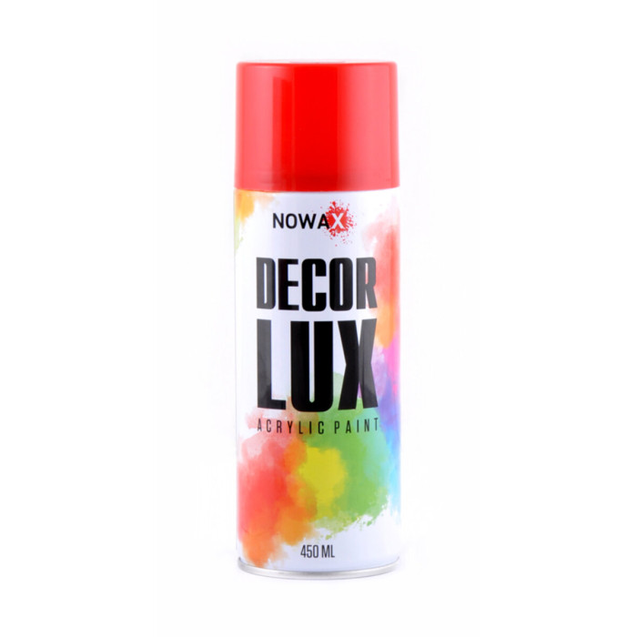 Фарба акрилова Nowax Spray Рубіново-червоний 450мл
