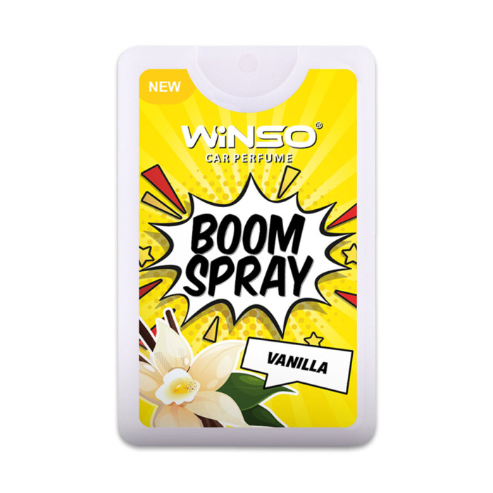 Ароматизатор Winso BOOM Spray - Vanilla 18мл спрей