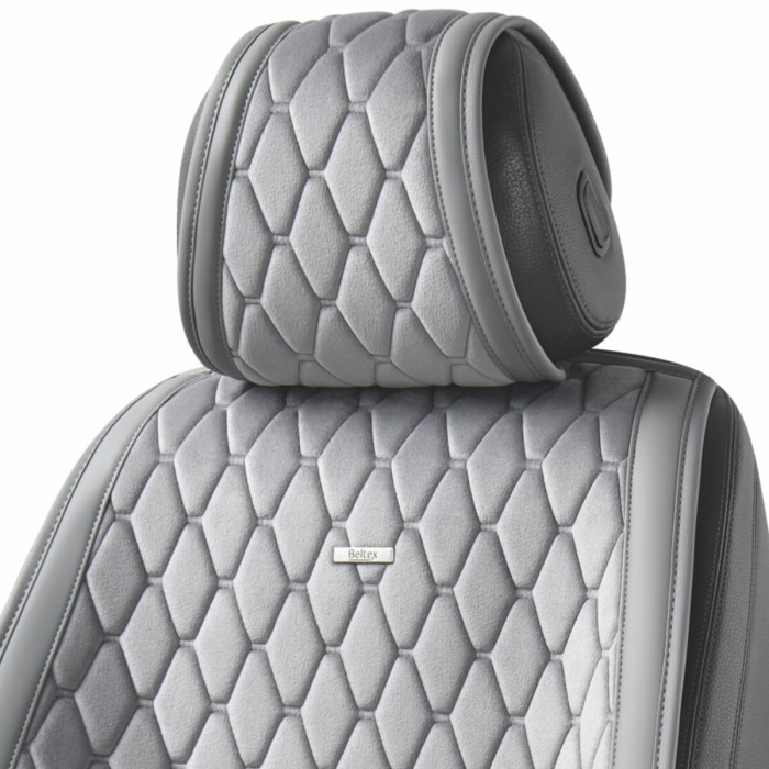 Комплект преміум накидок для сидінь Beltex New York, grey
