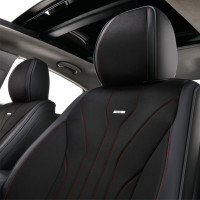 Комплект, 5D чохли для сидінь Beltex Sierra, black-red