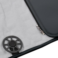 Комплект, 3D чохли для передніх сидінь Beltex Montana, black-red 2шт