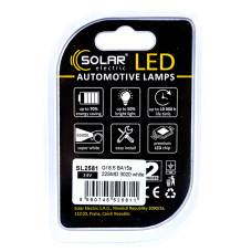 Автолампа Solar LED 24V G18.5 BA15s 22SMD white, 2шт