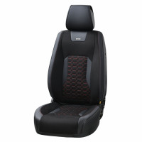 Комплект, 3D чохли для передніх сидінь Beltex Montana, black-red 2шт