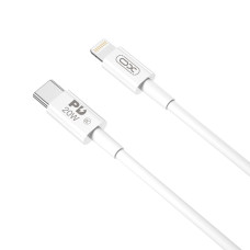 Кабель XO Type-C to Lightning 20W 1м білий