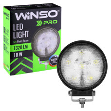 Фара світлодіодна Winso Pro Epistar розсіяний 10-30V, 18W (6x3W), 1шт (780410)