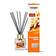Аромадифузор з паличками Winso Summer Time - Vanilla Caramel 100мл