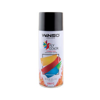 Фарба високотемпературна Winso Spray чорна 450мл