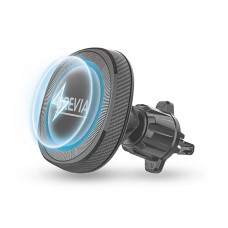 Тримач телефону автомобільний Brevia AirVent Ultra MagCharge 15W з безпровідною зарядкою, на дефлектор