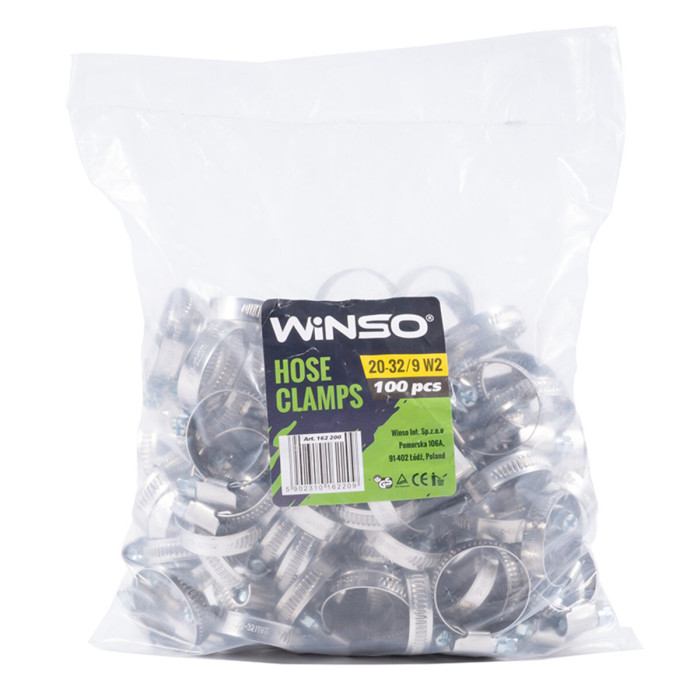 Хомути Winso 20-32/W2, 9мм, 100шт