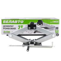 Домкрат ромбовий Белавто 2т 120-413мм