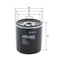 Фільтр масляний Molder Filter OF 878 (WL7172, OC988, W6101)