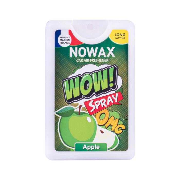 Ароматизатор повітря з розпилювачем Nowax Wow Spray 18мл Apple