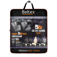 Комплект, 5D чохли для сидінь Beltex Sierra, grey