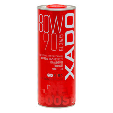Трансмісійне масло Xado Atomic Oil Red Boost 80W-90 GL-3/4/5 1л