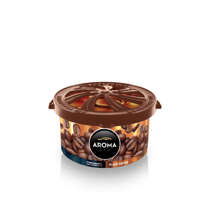 Ароматизатор Aroma Car Organic Black Coffee гелевий 40g