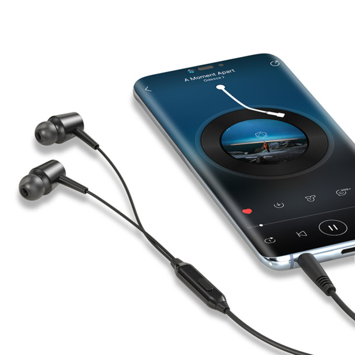 Навушники дротові XO EP57 Crown In-Ear чорні
