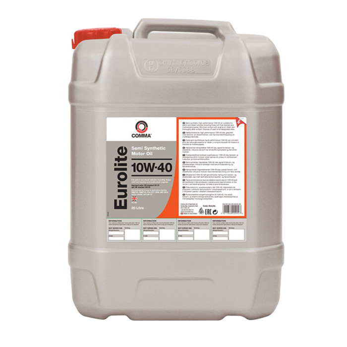 Моторне масло Comma Eurolite 10W-40 20л