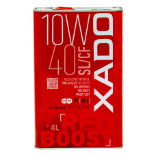 Моторне масло Xado Atomic Oil Red Boost 10W-40 4л