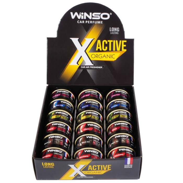 Ароматизатор Winso X Active Organic MIX №1 набір