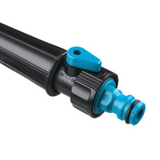 Щітка для миття авто Bi-Plast з краном для води, ворс 5,5см