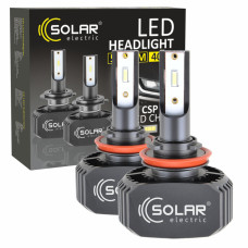 Автолампа Solar LED H11 12/24V 6000K 5000Lm 40W CSP1860 2шт