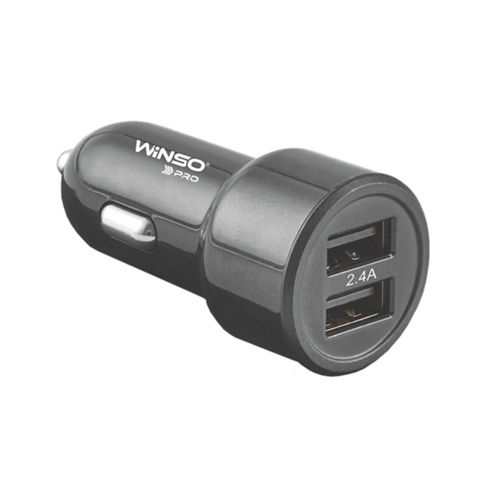 Автомобільний зарядний пристрій Winso Pro 12W 2xUSB-A