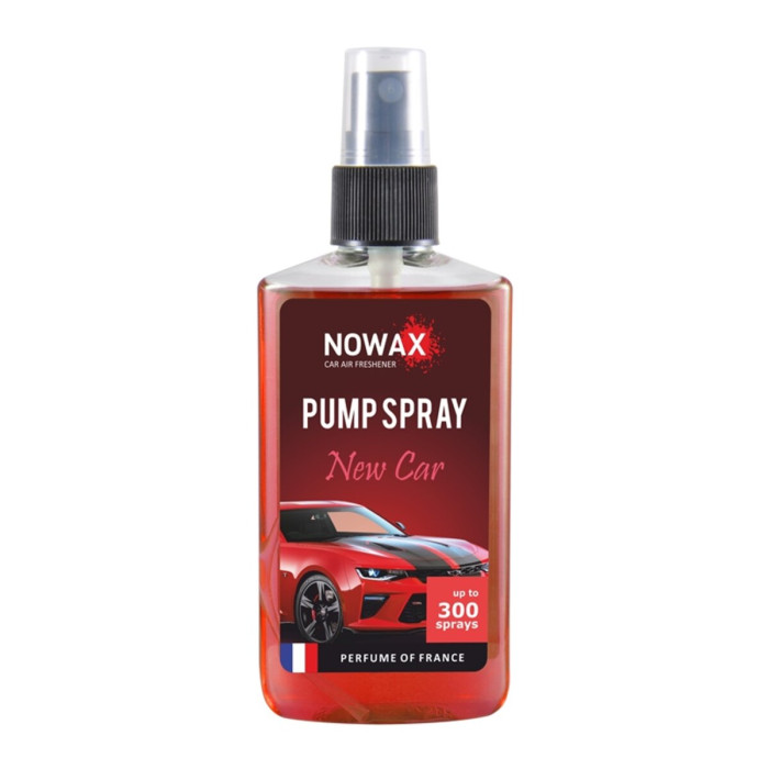 Ароматизатор Nowax Pump Spray New Car, 75ml з розпилювачем