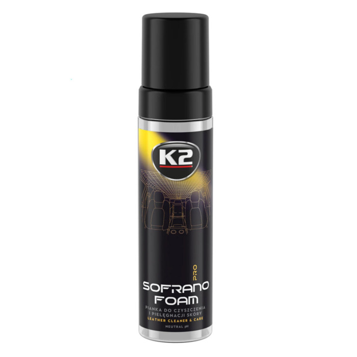 Засіб для очищення шкіри К2 Sofrano Pro Leather Cleaner 200мл