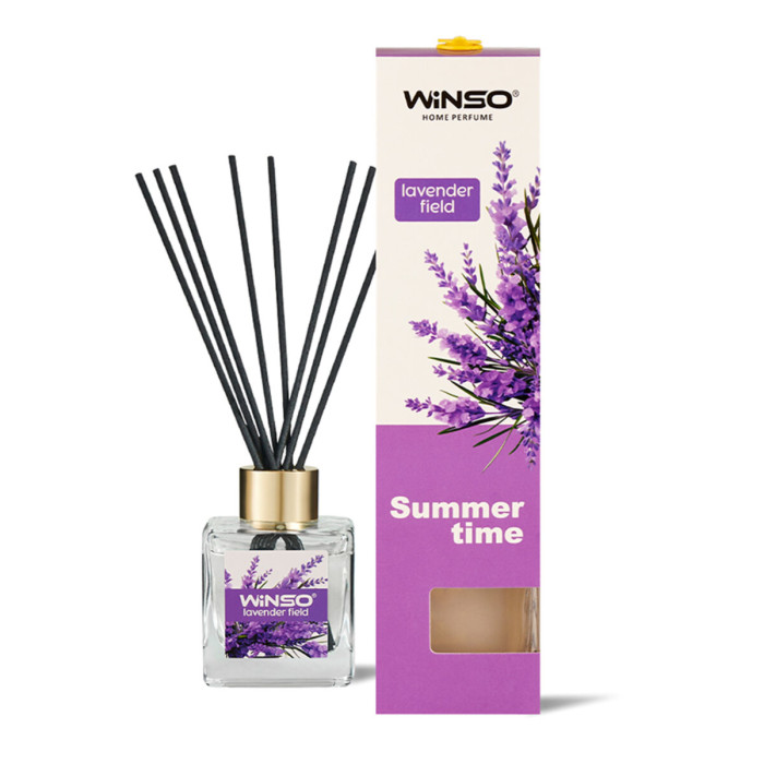 Аромадифузор з паличками Winso Summer Time - Lavender Field 100мл