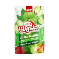 Крем-мило рідке Super Blysk Яблуко дой-пак, 460мл