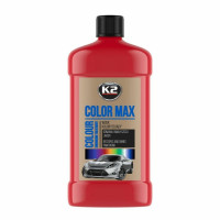 Поліроль для кузова K2 Color Max восковий червоний 500мл