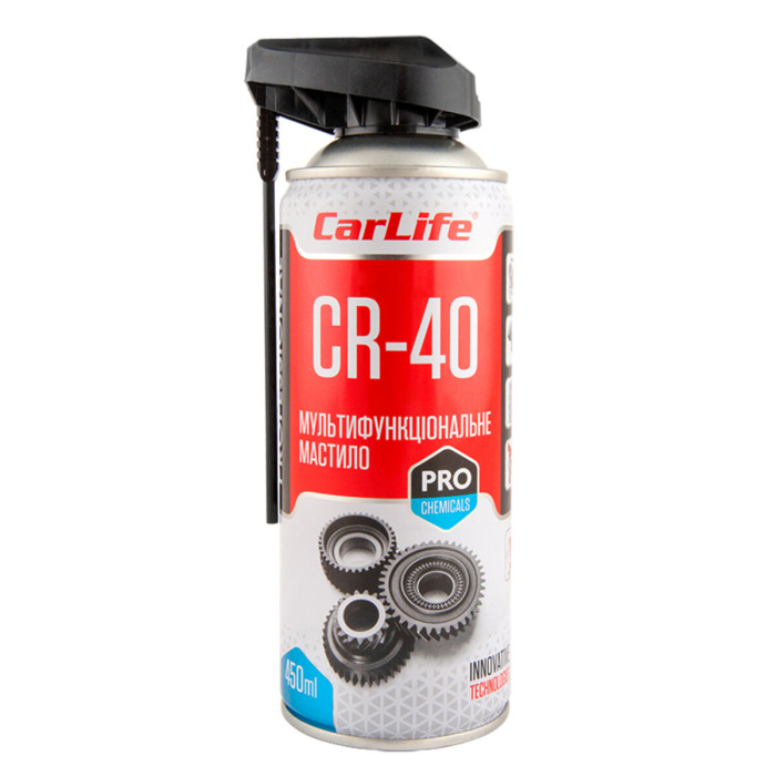 Змазка багатофункціональна CarLife CR-40 Multifunctional Lubricant Professional 450мл