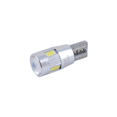 Автолампа Solar LED 12V T10 W2.1x9.5d 6SMD white, 2шт SL1347